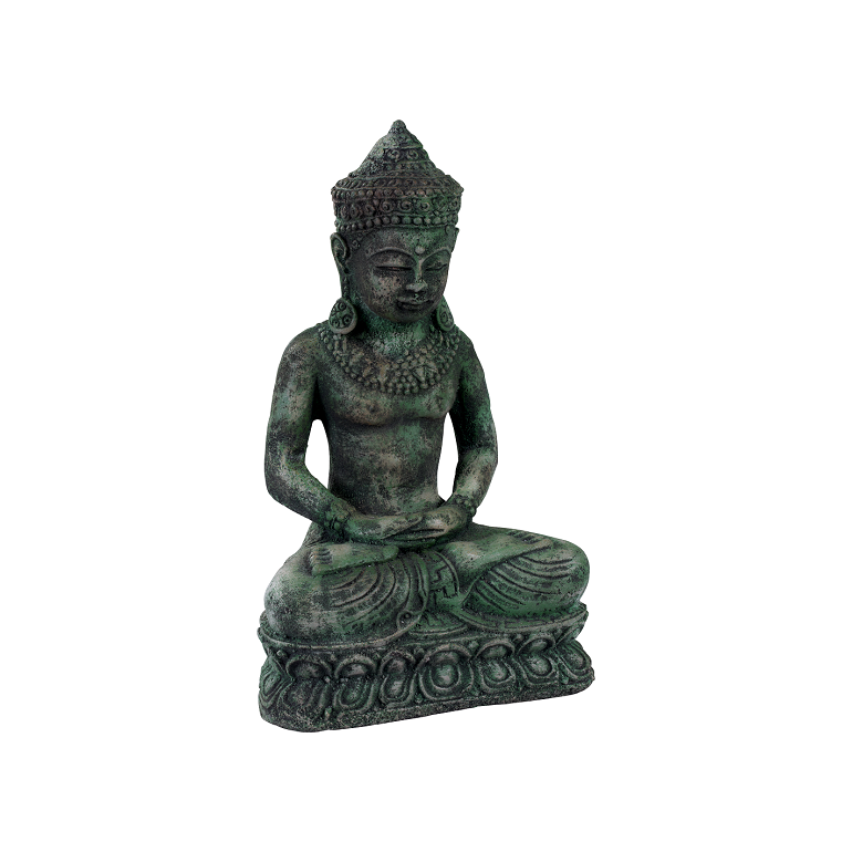Statua Buddha Meditazione Old