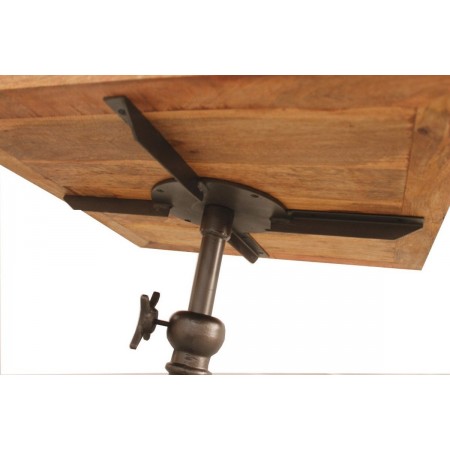 Tavolino Industrial legno + ferro Bistrot
